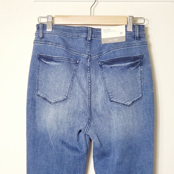 DL1961 Rachel High Waist Flare Denim Jeans - Picture 4 of 9